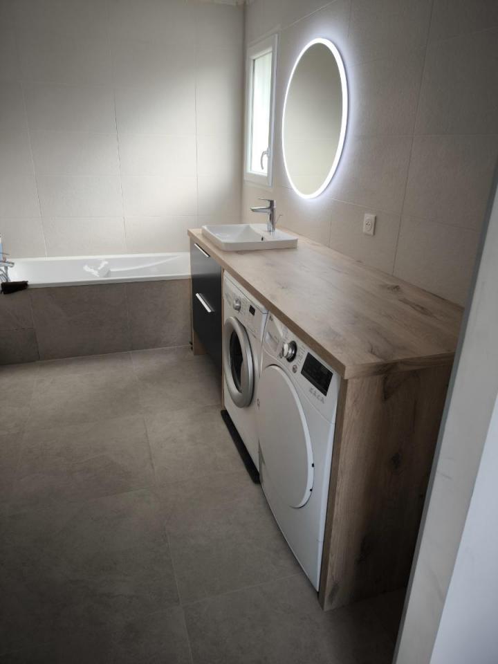 Salle de bain rénovée Bénouville